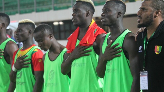 Exécution Hymne de la Guinée